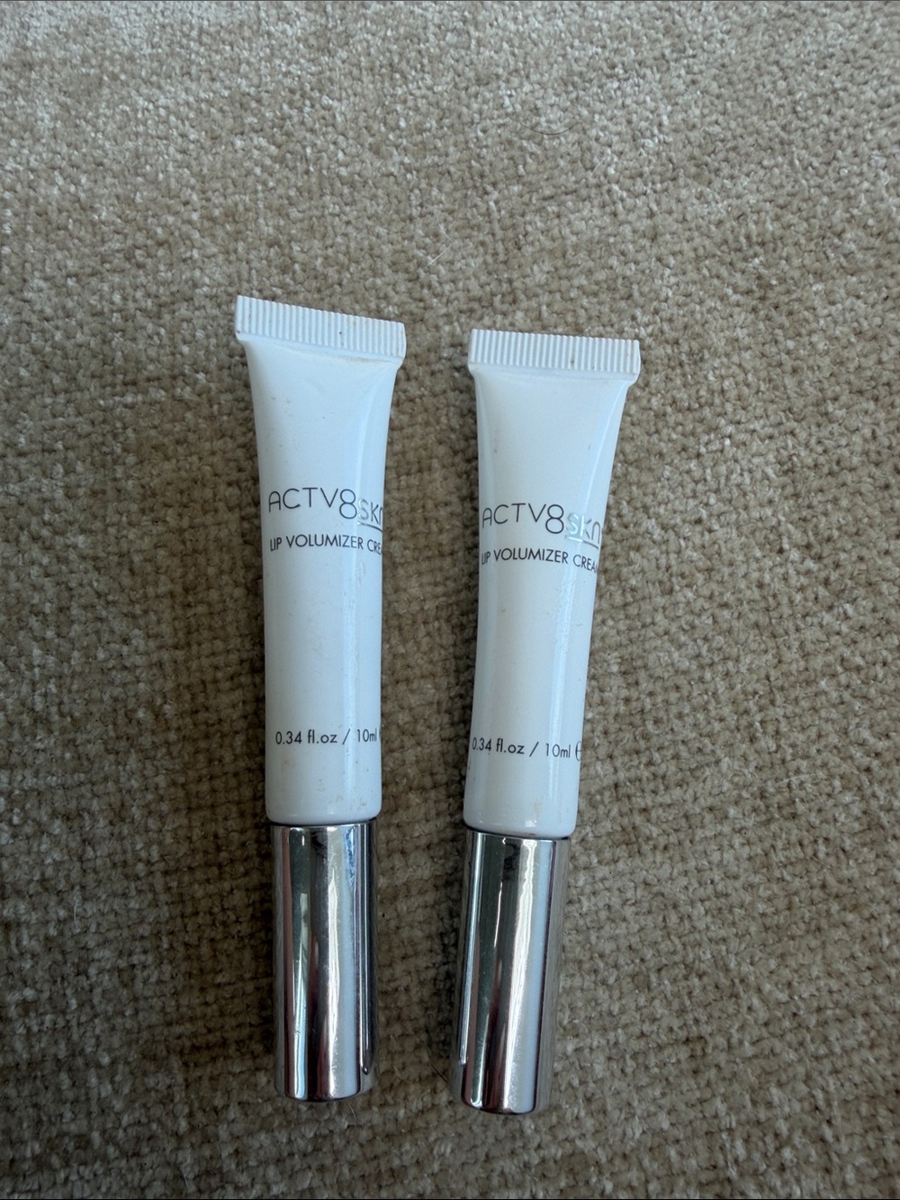 ACTV8skin Lip Volumizer Cream -2 tubes